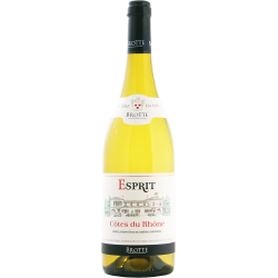 BROTTE ESPRIT BARVILLE ALB A.O.C COTES DU RHONE 2022 0,75L BROTTE ESPRIT BARVILLE ALB A.O.C COTES DU RHONE 2022 0,75L